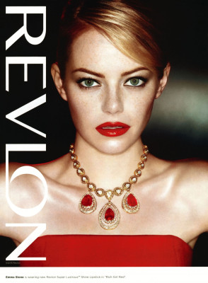 Emma Stone – Revlon Ads 2017