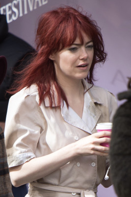 Emma Stone On The Set &quot;Cruella&quot; // 2019