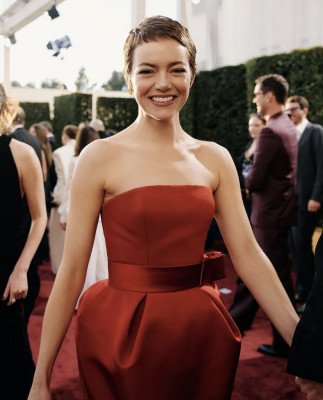 Emma Stone for Golden globes 2025
