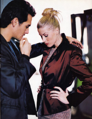 Emma Warg ~ ELLE Sweden August 1995 by Jonas Ingerstedt 