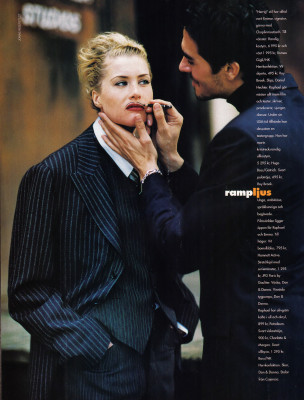 Emma Warg ~ ELLE Sweden August 1995 by Jonas Ingerstedt 