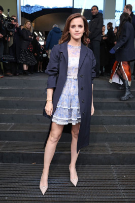 Emma Watson – at Prada Fashion Show at Milan Fashion Week
