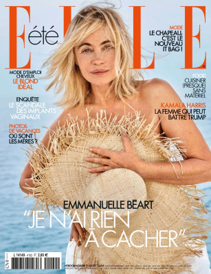 Emmanuelle Béart – Elle Magazine, August 2024