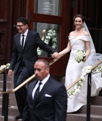 Emmy Rossum Marries Sam Esmail in New York City