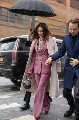 Emmy Rossum - NEW YORK FASHION WEEK - DAY 6