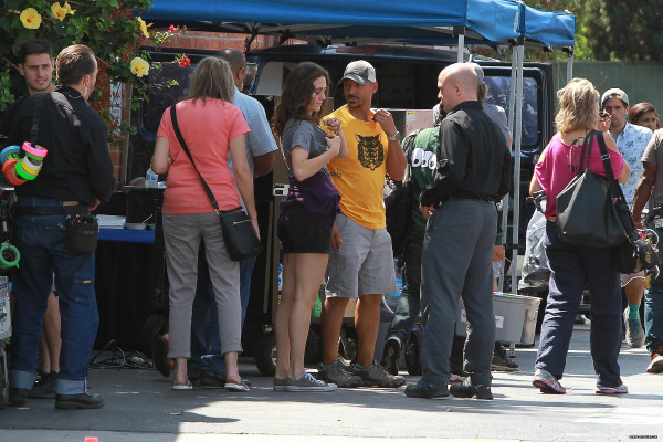 Emmy Rossum - Shameless Season 9 - On The Set