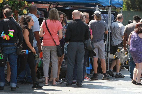 Emmy Rossum - Shameless Season 9 - On The Set
