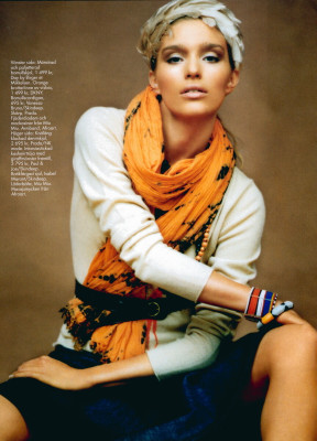 Erika Stromqvist ~ Elle Sweden (June 2004)