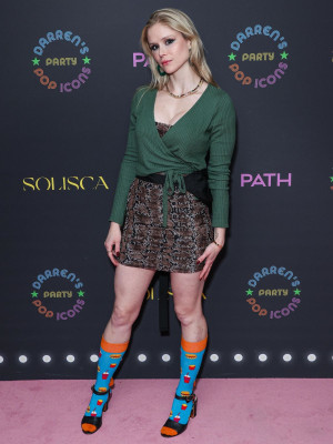 Erin Moriarty at Darren Dzienciol’s Pop Icons Halloween Party in LA 0/27/23