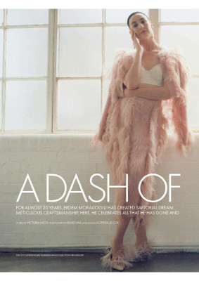 Erin OConnor for Elle UK December 2024 / January 2025