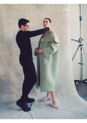 Erin OConnor for Elle UK December 2024 / January 2025