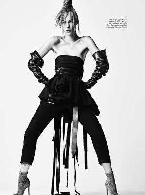 Estella Boersma for Dutch Glamour magazine by Marc de Groot