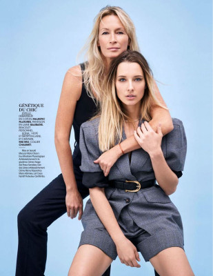 Estelle Lefébure &amp; Ilona Smet – Madame Figaro 12/06/2019