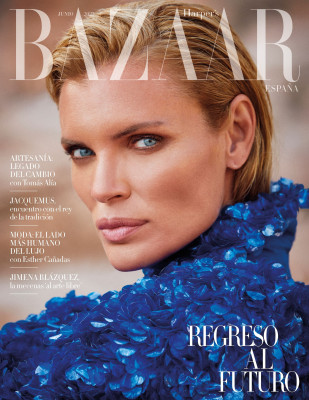 Esther Canadas ~ Harper’s Bazaar España June 2023  by Vladimir Marti