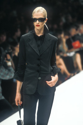 Esther De Jong for Gianfranco Ferre Milan SS 1996