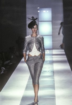 Esther De Jong for Antonio Berardi  spring 1999