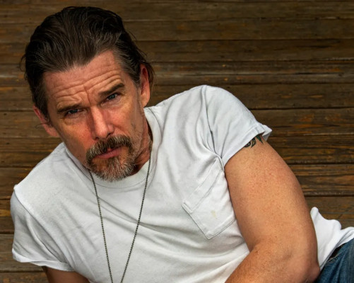 Ethan Hawke by Ali Smith for The Guardian || Nov 2020