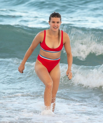 Eugenie Bouchard in Bikini