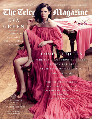 EVA GREEN in The Telegraph Magazine, April 2020