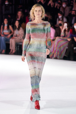 Eva Herzigova - Missoni Fall/Winter 2022 Fashion Show in Milan