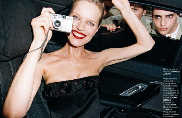 Eva Herzigova, Karlie Kloss ~ M Le magazine du Monde 09/27/2024 by Oliver Hadlee