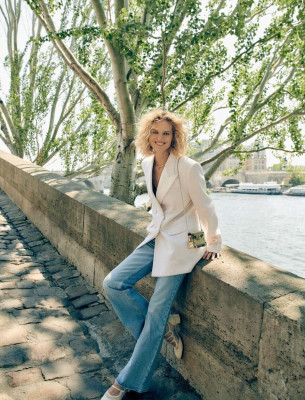 Eva Herzigova ~ Elle France Juillet 2023 by Matthew Brookes