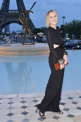 Front Row At Yves Saint Laurent Spring/Summer 2023 Fashion Show in Paris