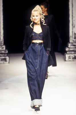 Eva Herzigova for Jean-Paul Gaultier RTW SS 1993