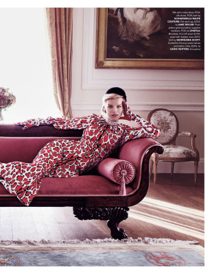 Eva Herzigova – Tatler UK, March 2019