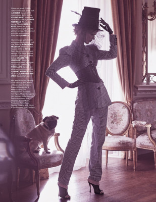 Eva Herzigova – Tatler UK, March 2019