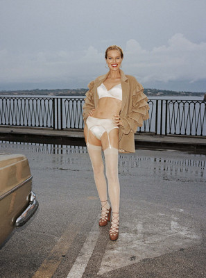 Eva Herzigova for Vogue Italia // October 2020. 