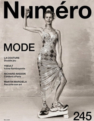 Eva Herzigova ~ Numéro #245 March 2024 by Szilveszter Makó