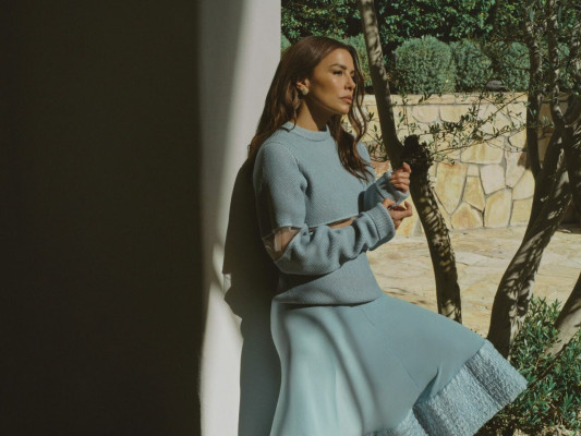 Eva Longoria for Flaunt Magazine December 2023