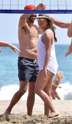 Eva Longoria - on the beach in Marbell 07/18/2017