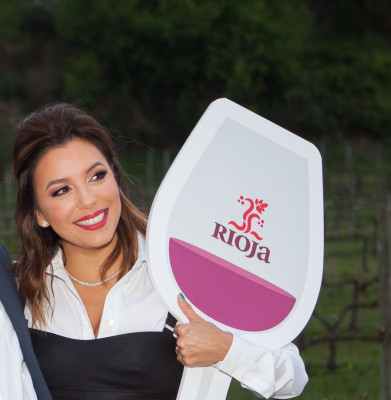 Eva Longoria Visits MArques De Riscal Cellar, Elciego in Spain
