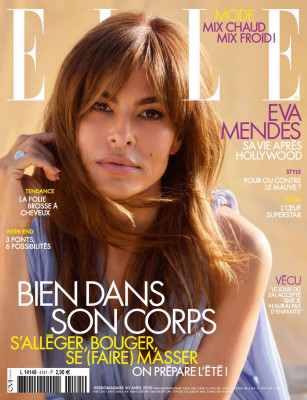 Eva Mendes – ELLE Magazine France, April 2025