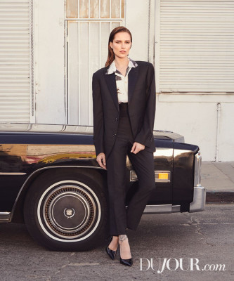 EVAN RACHEL WOOD for Dujour Magazine, Winter 2019
