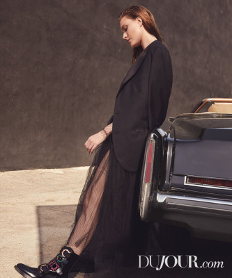 EVAN RACHEL WOOD for Dujour Magazine, Winter 2019