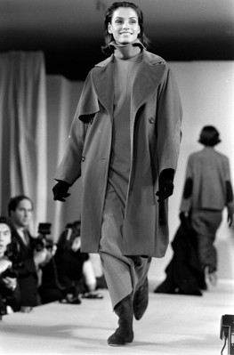 Famke Janssen for Isaac Mizrahi FallWinter 1989