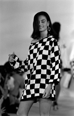 Famke Janssen ~ Isaac Mizrahi SpringSummer 1990