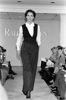 Famke Janssen for Ralph Lauren 1988
