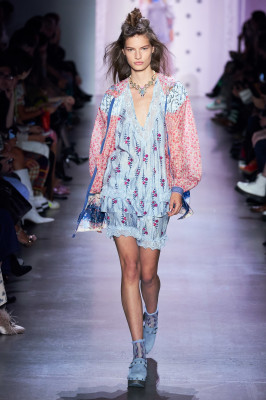 Faretta Radic - Anna Sui Spring/Summer 2020 Fashion Show in New York
