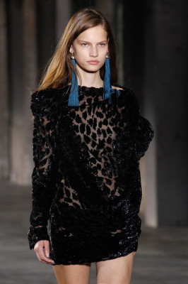 Yves Saint Laurent Spring/Summer 2018 Fashion Show in Paris