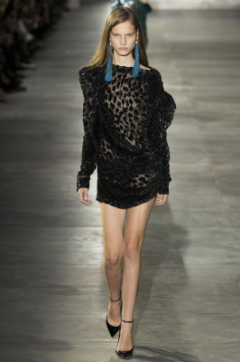 Yves Saint Laurent Spring/Summer 2018 Fashion Show in Paris