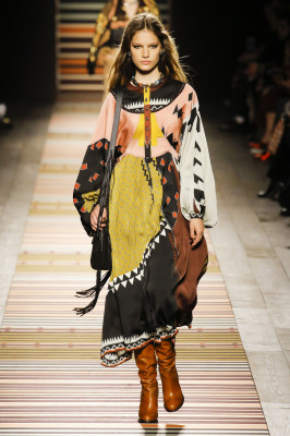 Faretta Radic - Etro Autumn/Winter 2018 Fashion Show in Milan