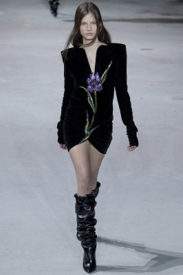 Faretta Radic - Yves Saint Laurent Autumn/Winter 2018 Fashion Show in Paris