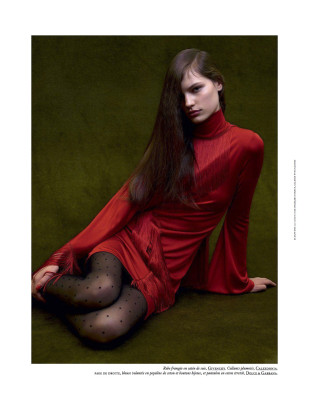 Faretta Radic - Vogue Paris by Mario Sorrenti