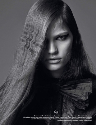 Faretta Radic - Vogue Paris by Mario Sorrenti