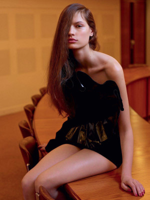 Faretta Radic - Vogue Paris by Mario Sorrenti
