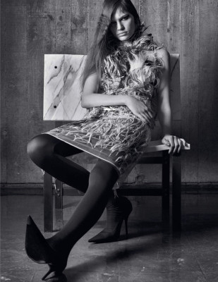 Faretta Radic - Vogue Paris by Mario Sorrenti